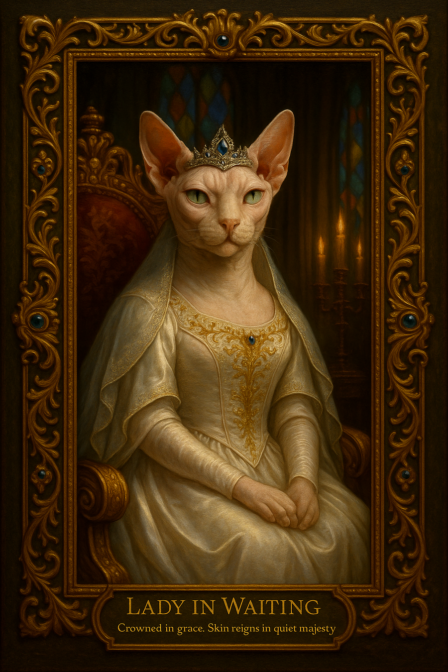 Lady In Waiting in Classic Studio example 8