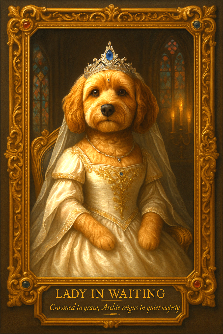 Lady In Waiting in Classic Studio example 4
