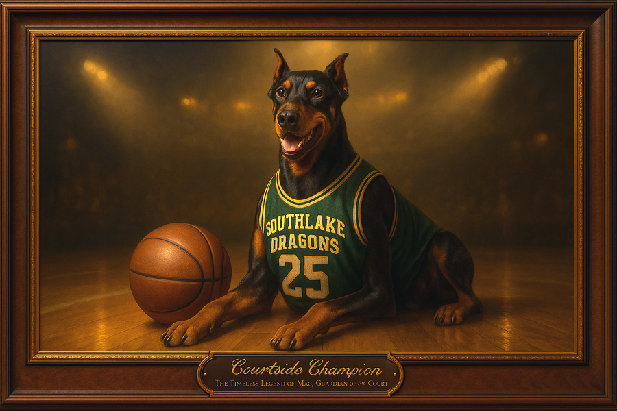 Courtside Champion in Classic Studio example 3