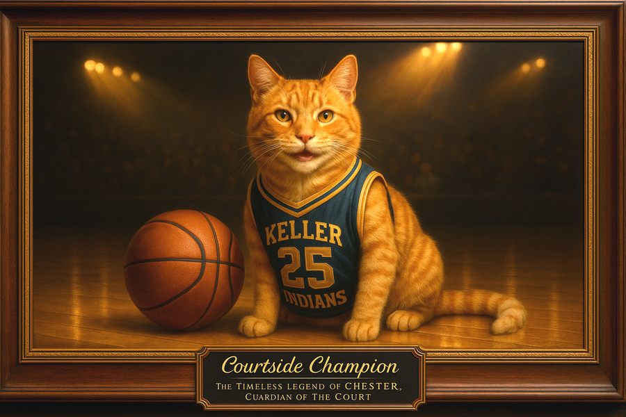 Courtside Champion in Classic Studio example 2