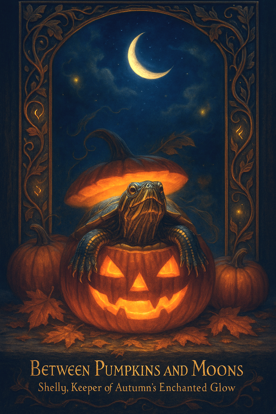 Between Pumpkins and Moons in Classic Studio example 3