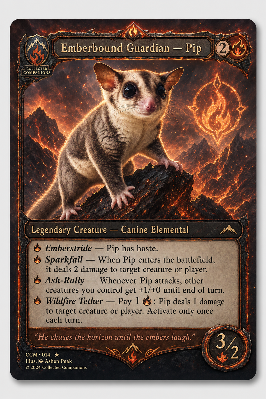 Emberbound Guardian in Emberforge example 2
