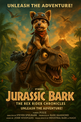 Jurassic Bark reference 3