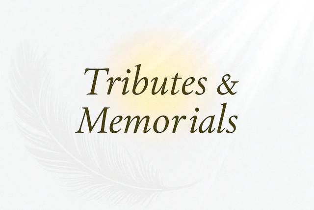 Tributes and Memorials