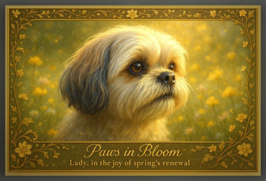 Paws In Bloom reference 3
