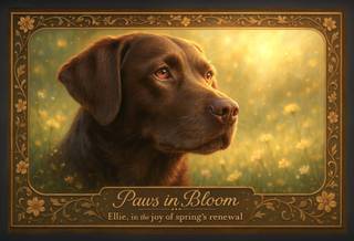 Paws In Bloom reference 4