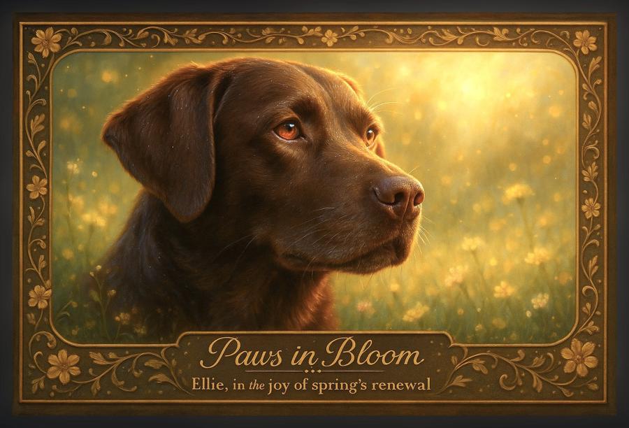 Paws In Bloom reference 4
