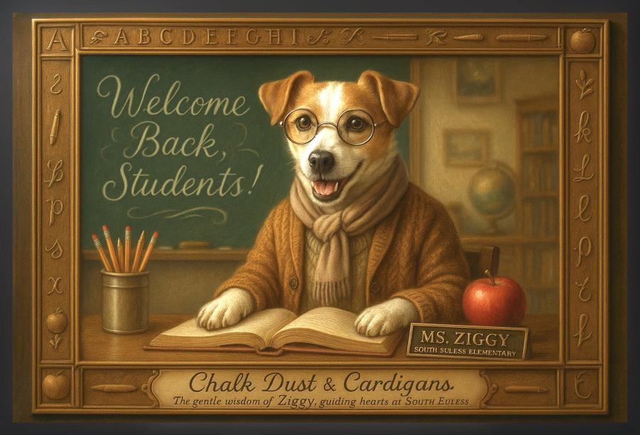 Chalk Dust & Cardigans reference 1