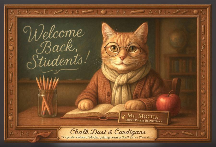 Chalk Dust & Cardigans in Classic Studio example 2
