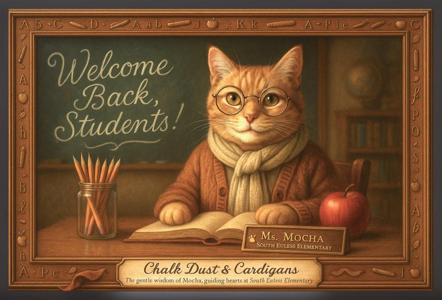 Chalk Dust & Cardigans reference 2