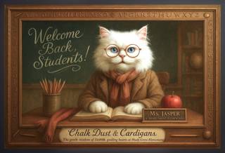 Chalk Dust & Cardigans reference 3