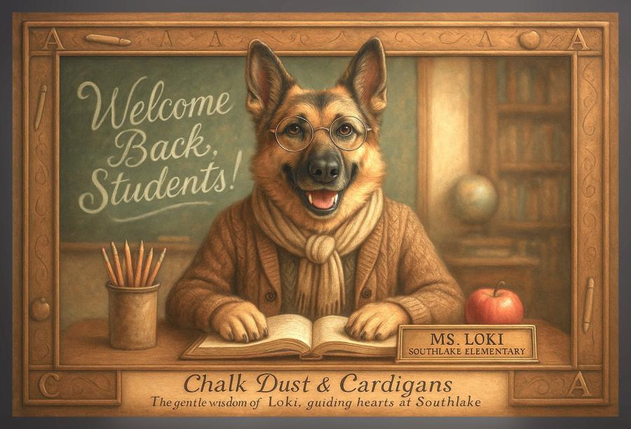 Chalk Dust & Cardigans reference 4