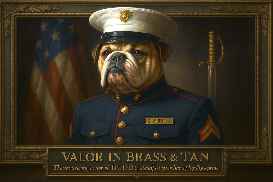 Valor in Tan & Brass reference 1